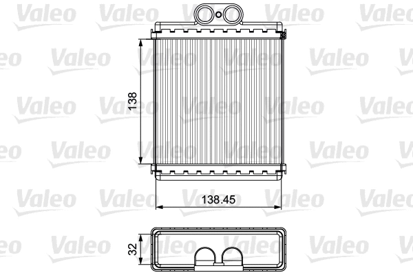 Heat Exchanger, interior heating (811550)