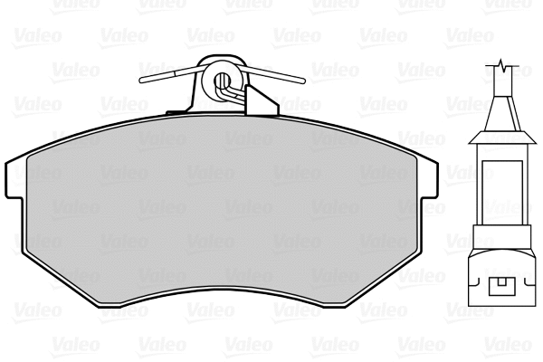 Brake Pad Set, disc brake (670016)