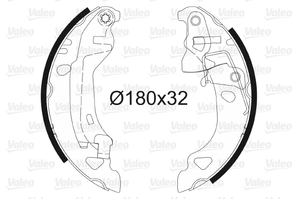 Brake Shoe Set (562582)