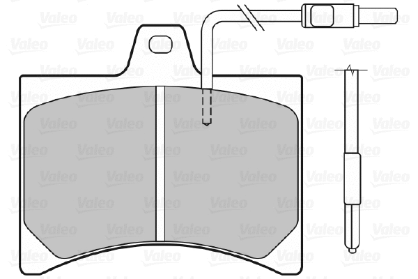 Brake Pad Set, disc brake (598150)