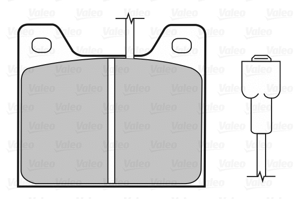 Brake Pad Set, disc brake (598161)