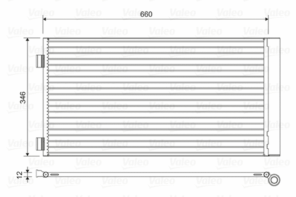 Condenser, air conditioning (814408)