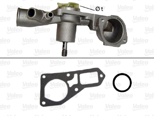 Water Pump, engine cooling (506121)
