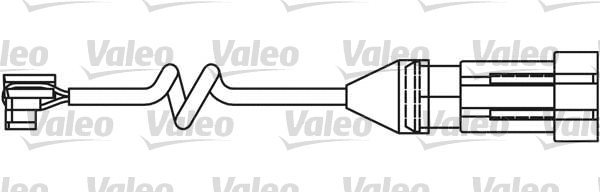 Warning Contact, brake pad wear (972007)