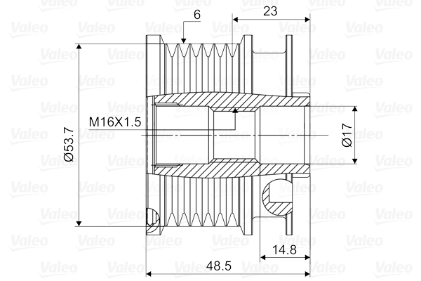 Alternator Freewheel Clutch