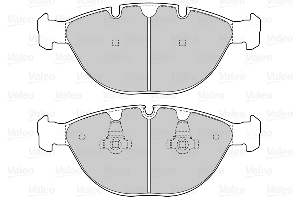 Brake Pad Set, disc brake (601524)