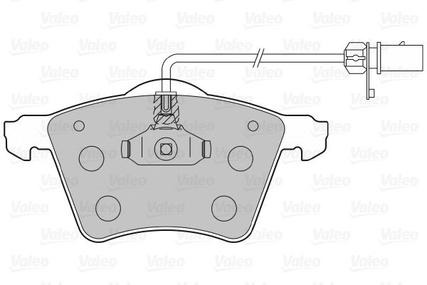 Brake Pad Set, disc brake (598801)