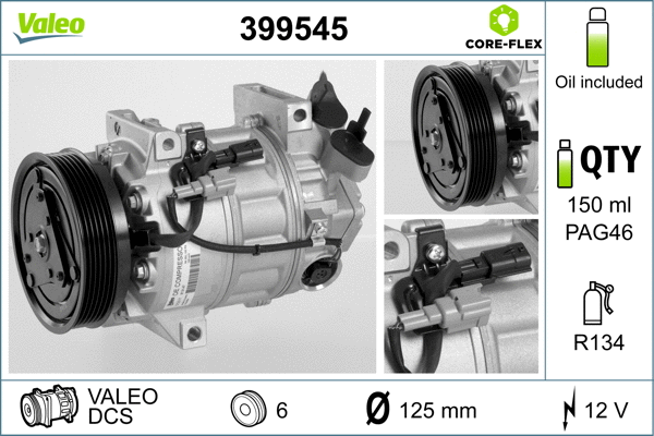 Compressor, air conditioning (399545)