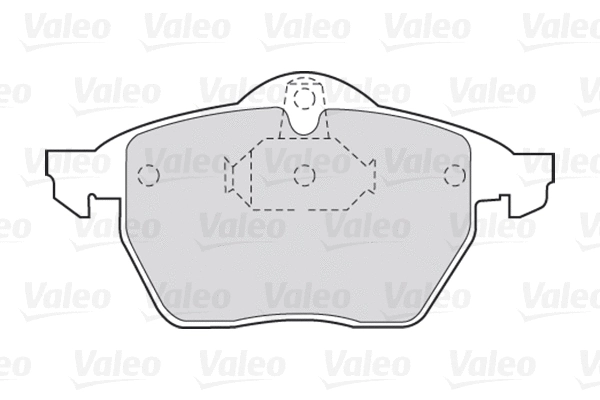 Brake Pad Set, disc brake (301454)