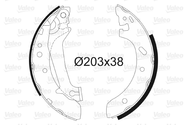 Brake Shoe Set (562632)