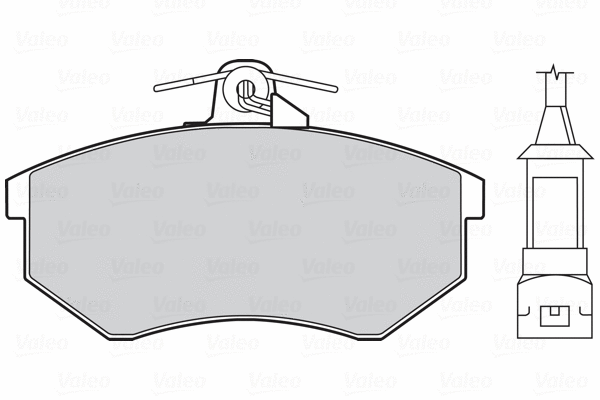 Brake Pad Set, disc brake (301016)
