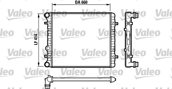 Radiator, engine cooling (732175)