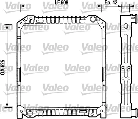 Radiator, engine cooling (730379)