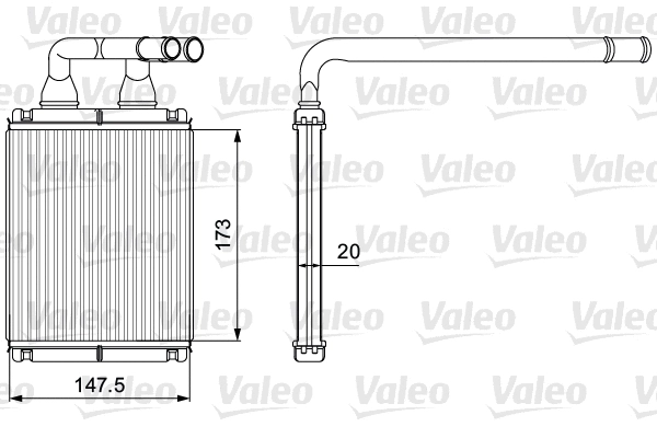 Heat Exchanger, interior heating (811540)