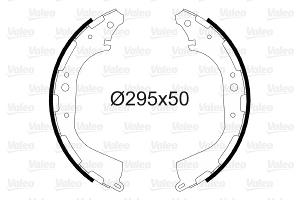 Brake Shoe Set (564205)