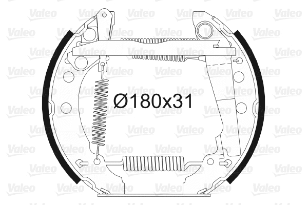 Brake Shoe Set (554529)