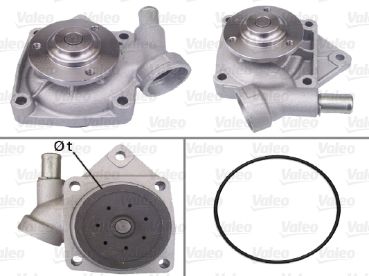 Water Pump, engine cooling (506297)