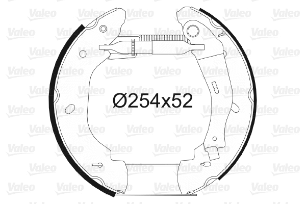 Brake Shoe Set (554873)