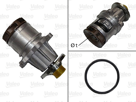 Water Pump, engine cooling (506046)