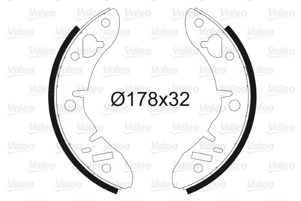 Brake Shoe Set (562047)