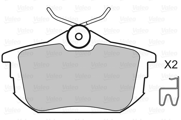 Brake Pad Set, disc brake (598319)