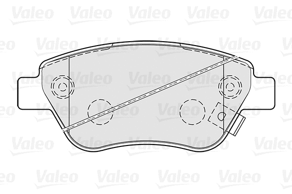 Brake Pad Set, disc brake (301825)