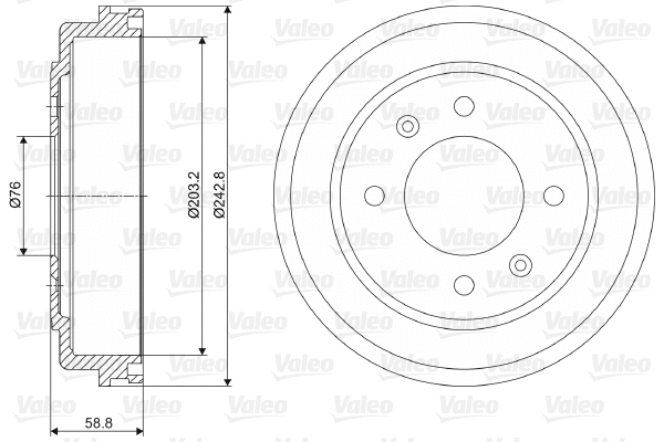 Brake Drum (237055)