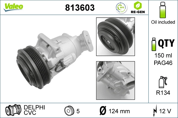 Compressor, air conditioning (813603)