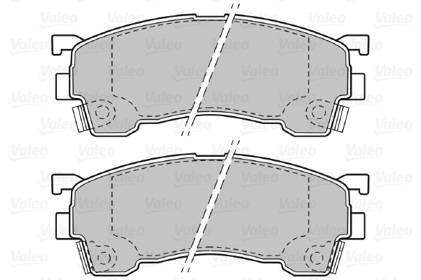 Brake Pad Set, disc brake (598629)