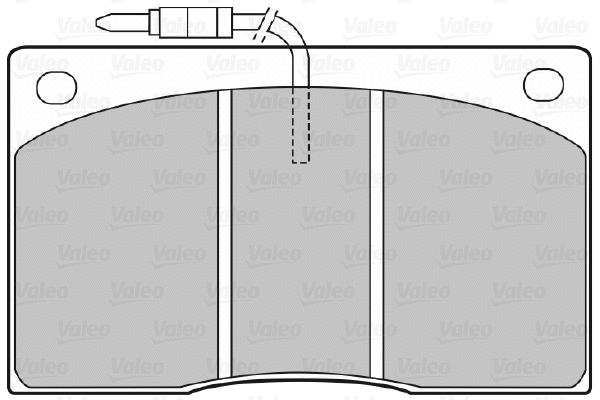 Brake Pad Set, disc brake (598374)