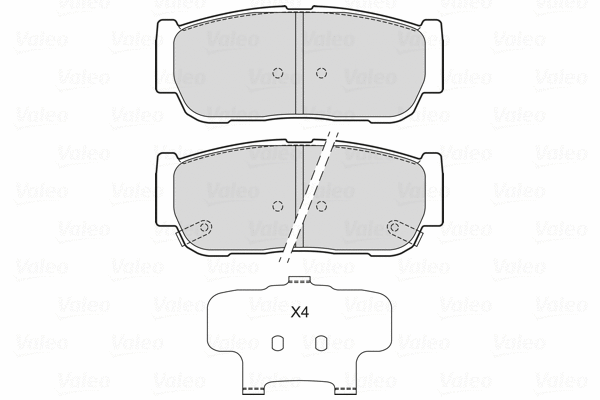 Brake Pad Set, disc brake (601724)