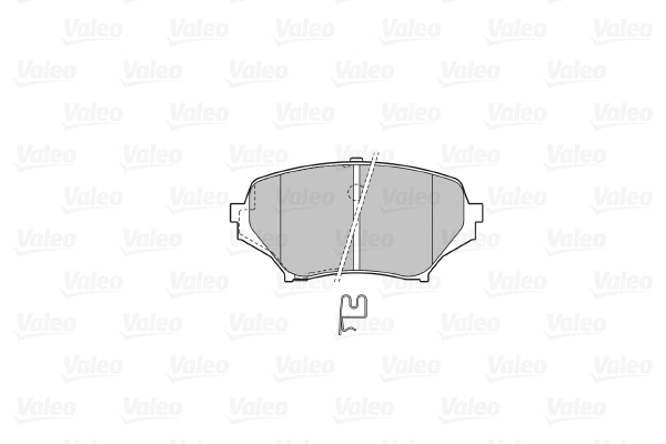Brake Pad Set, disc brake (598745)