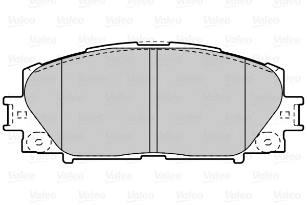 Brake Pad Set, disc brake (670896)