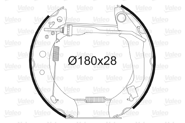 Brake Shoe Set (554799)