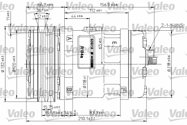 Compressor, air conditioning (815881)