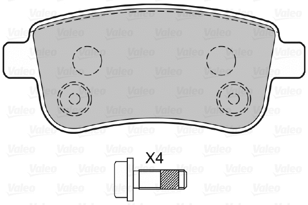 Brake Pad Set, disc brake (601490)