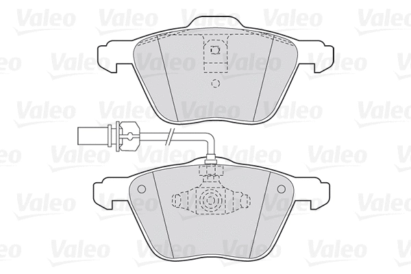 Brake Pad Set, disc brake (301565)