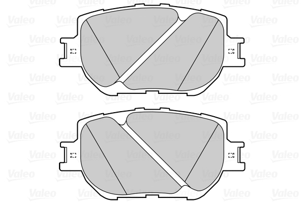 Brake Pad Set, disc brake (601556)