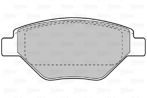 Brake Pad Set, disc brake (598557)