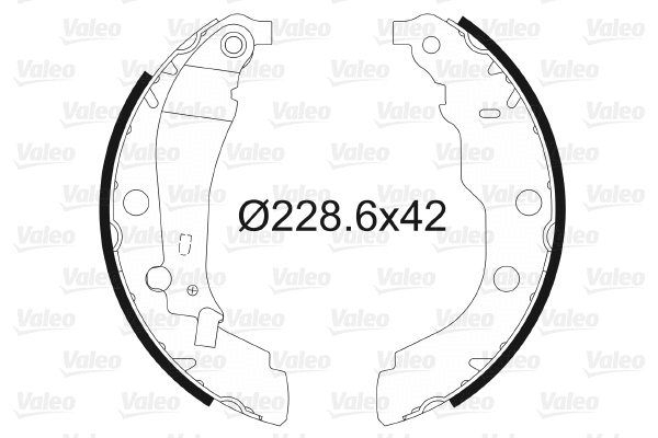 Brake Shoe Set (562628)