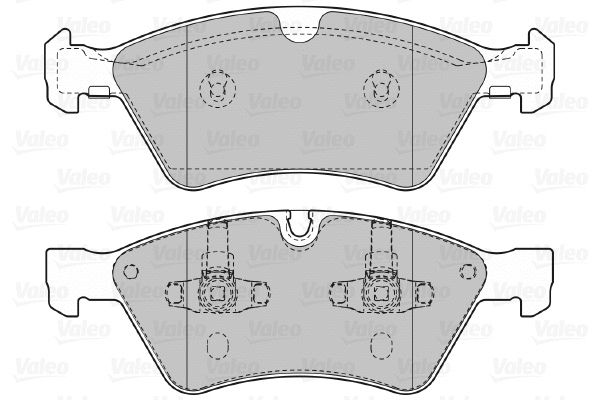 Brake Pad Set, disc brake (598728)