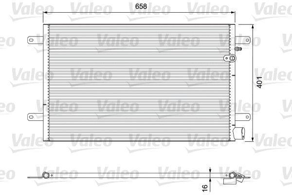 Condenser, air conditioning (814004)