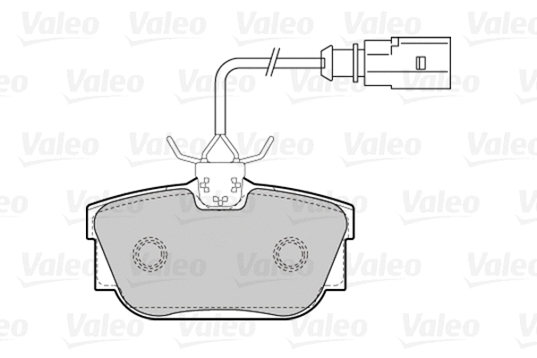 Brake Pad Set, disc brake (301650)