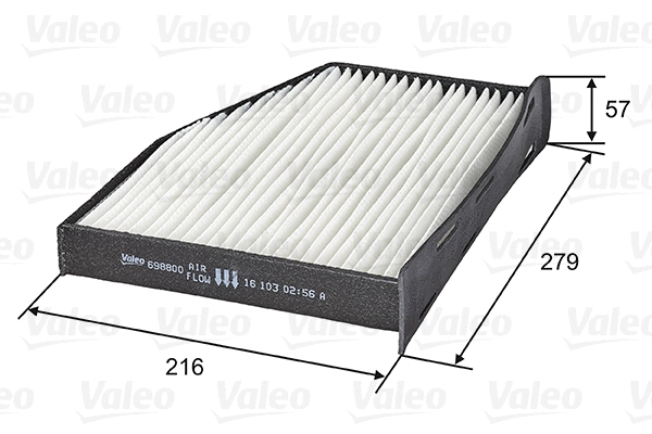 Filter, cabin air (698800)