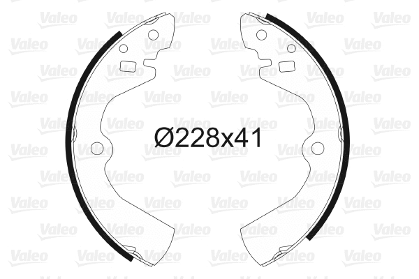 Brake Shoe Set (562076)
