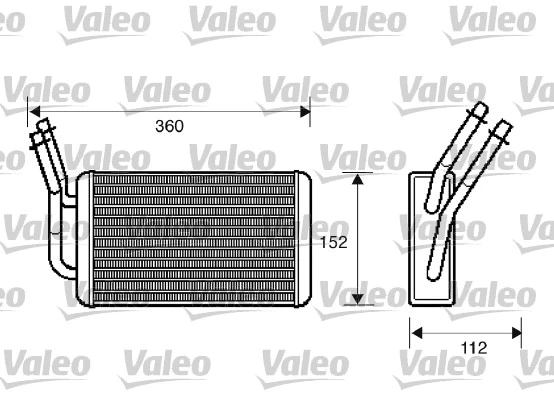 Heat Exchanger, interior heating (812332)