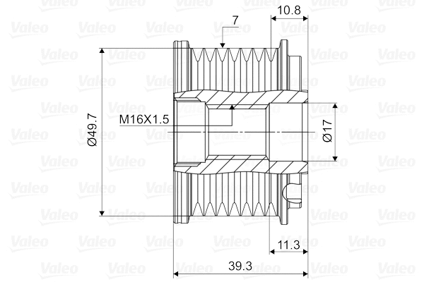 Alternator Freewheel Clutch