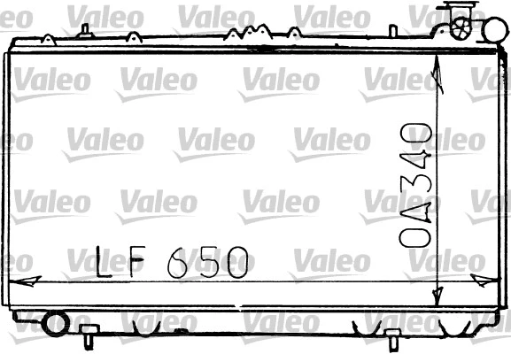 Radiator, engine cooling (731193)
