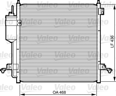 Condenser, air conditioning (814214)