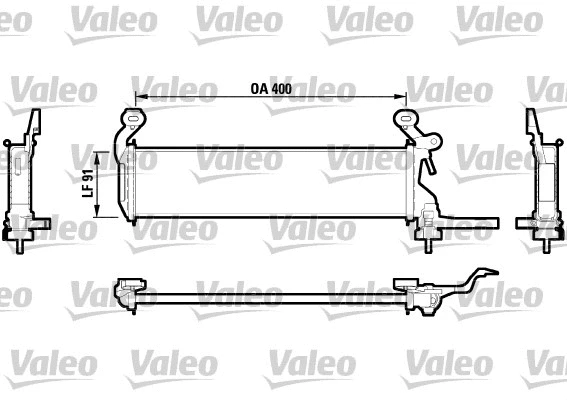 Radiator, engine cooling (732604)